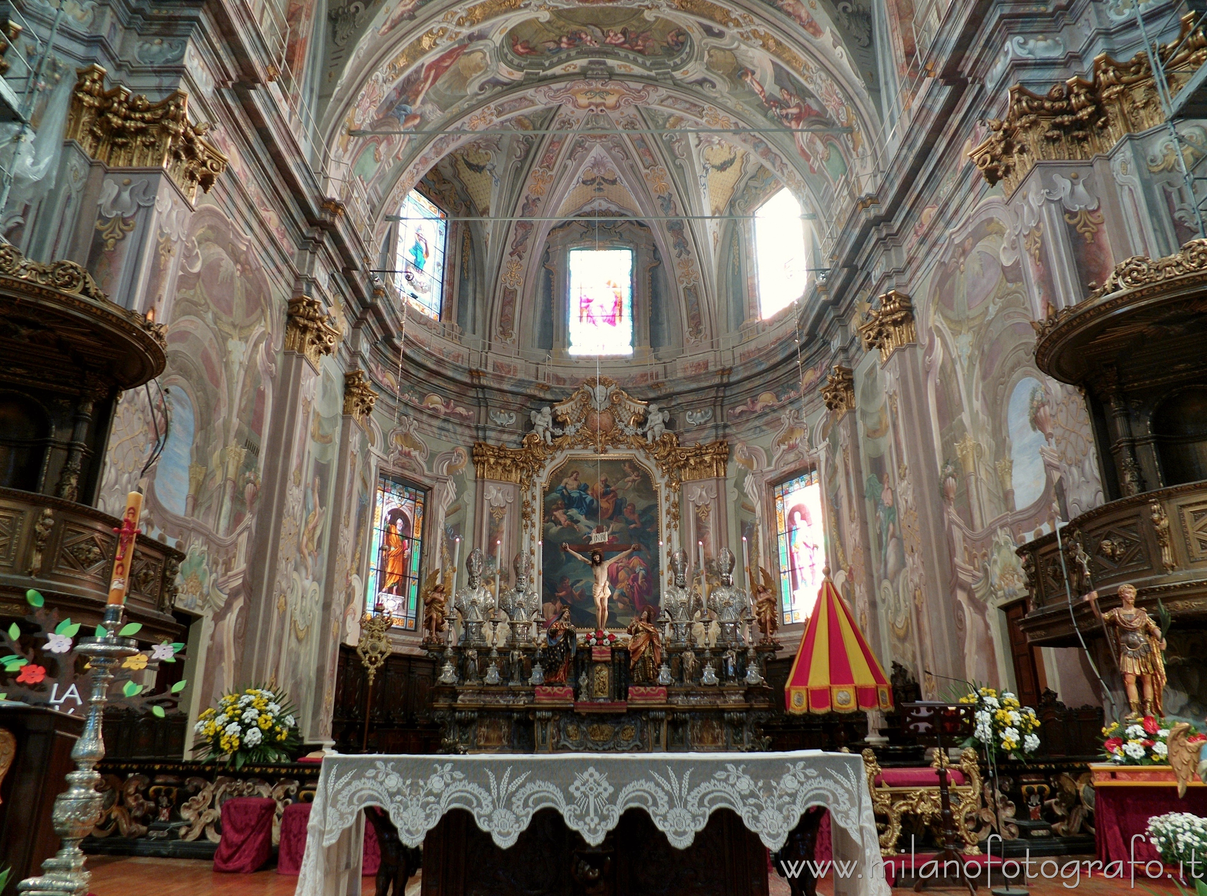 Verbano-Cusio-Ossola (Verbano-Cusio-Ossola, Italy) - Apse of the Basilica of San Vittore